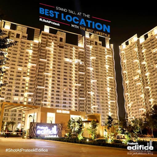 Prateek Edifice 3300 sqft super area 4 BHK Apartment for Sell in Prateek Edifice, Sector 107, Noida