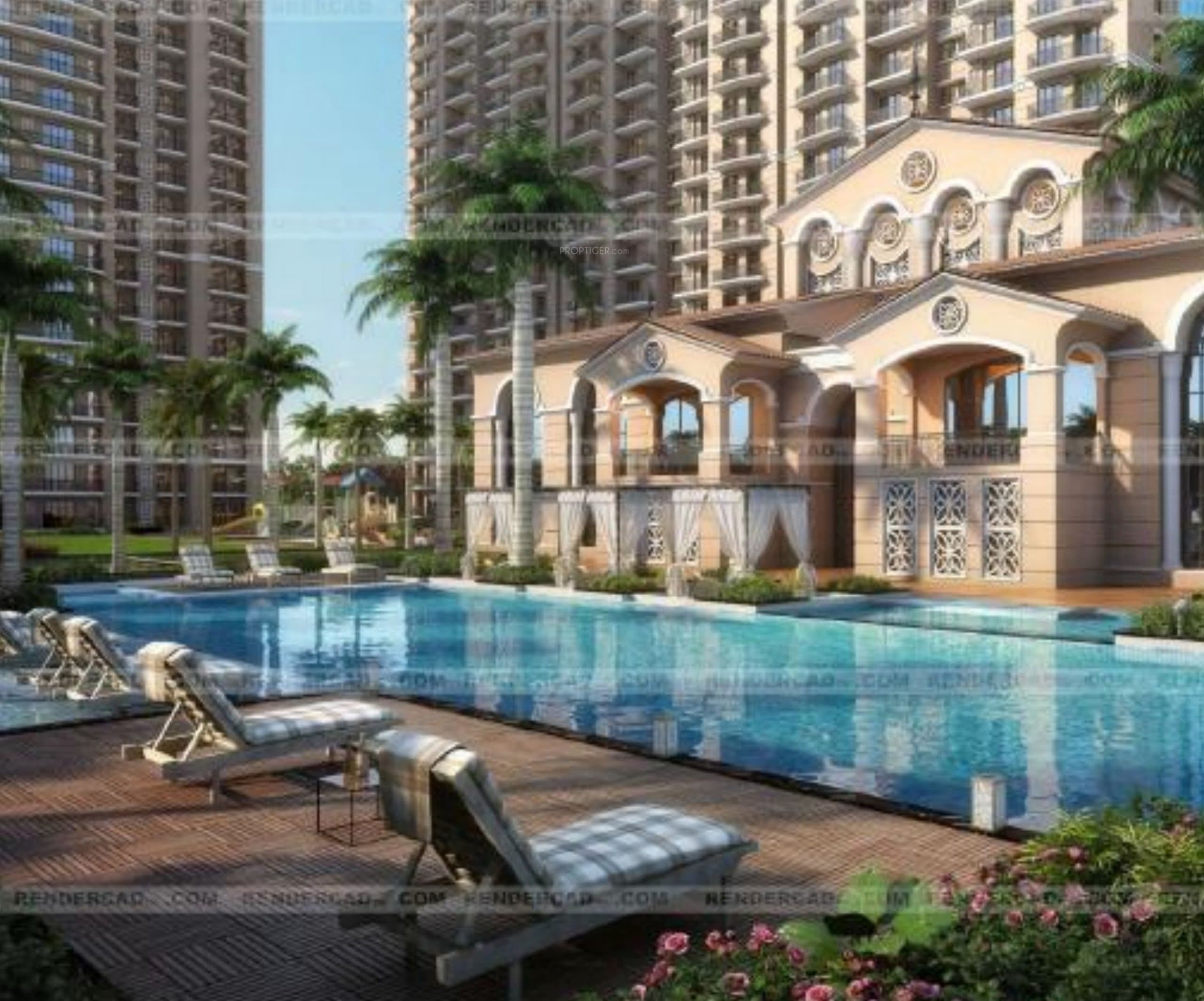 ATS PIOUS HIDEAWAYS 1675 sqft super area 3 BHK Apartment for Sell in ATS PIOUS HIDEAWAYS, Sector 150, Noida