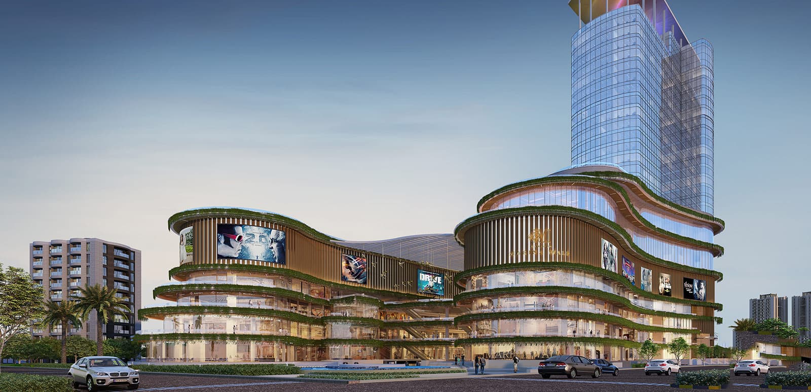 Mahagun Marina Wwalk Mall
