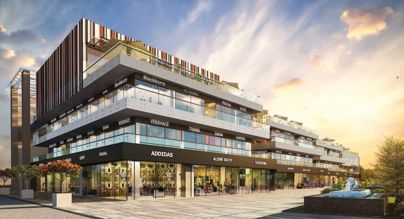 Bhutani City Center 150 245 sqft Retail for Sell in City Center 150,Commercial High Street Retail Shop, Sector 150, Noida