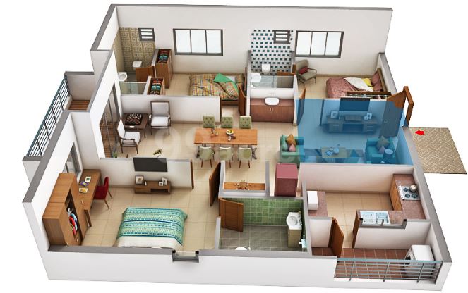 DSR Park Ridge is in Hyderabad, for best price contact My Realestate.