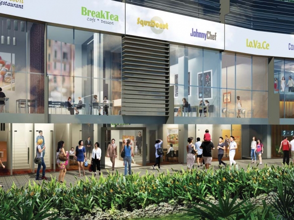 SHOP SPACE AVAILABLE FOR SELL -R G RESIDENCY SECTOR 120 NOIDA