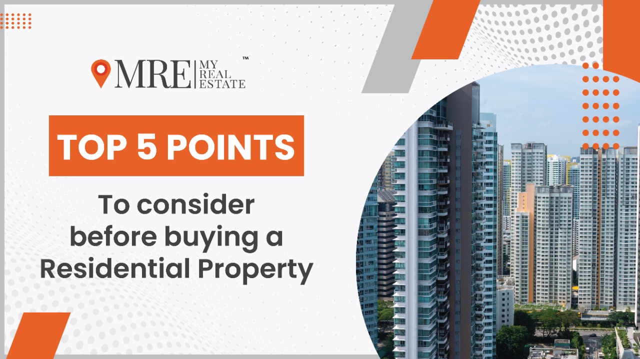 Top points to consider before Investment in RealEstate
