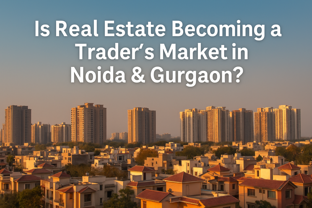 Is Real Estate Becoming a Trader’s Market in Noida & Gurgaon?