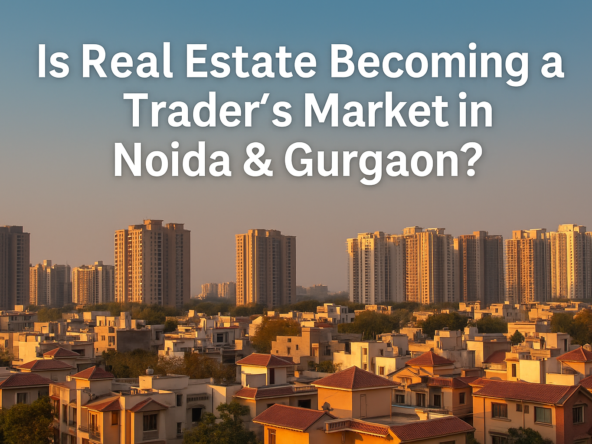 Is Real Estate Becoming a Trader’s Market in Noida & Gurgaon?