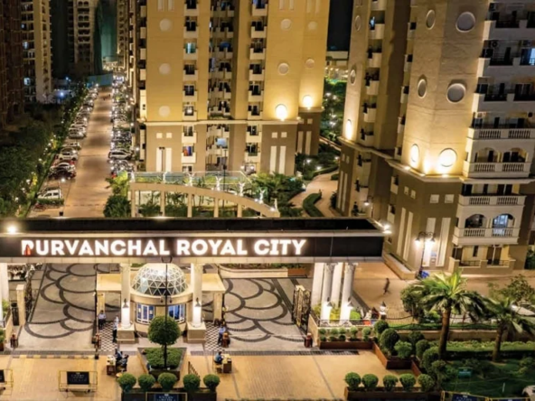 Purvanchal Royal City Sector-Chi V Greater Noida 3210 sq-Ft 4 BHK + Study Apartment for Sale – Purvanchal Royal City, CHI-5, Greater Noida