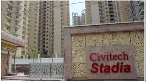 Civitech Stadia 3148 sq-Ft  4 BHK+Lawn Apartment for Sale in Civitech Stadia Sector 79 Noida