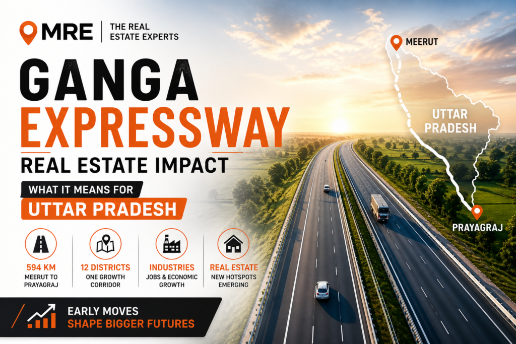 Ganga Expressway Real Estate Impact: What It Means for Property Investment in Uttar Pradesh